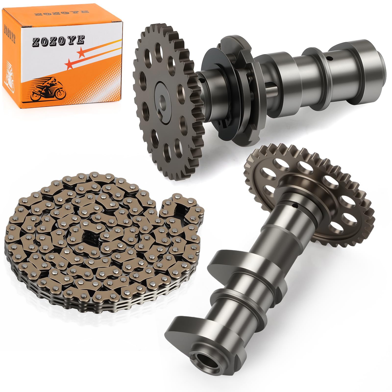Camshaft w/Cam Timing Chain for Suzuki QuadSport 400 Z LT-Z400 2003-2014 12710-33H00