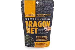 Fluker's New Crafted Cuisine: Premium Juvenile Bearded Dragon Diet
