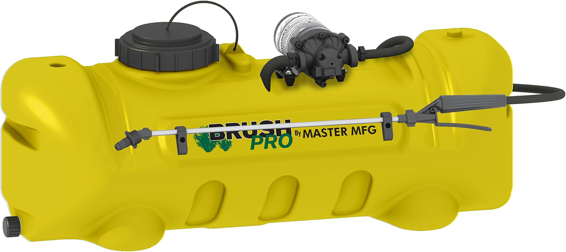 Master Manufacturing SSX-02-015A-B 15 gallon Brush Pro Spot Sprayer - Flojet 1.6Gpm, Diesel Mix Compatible