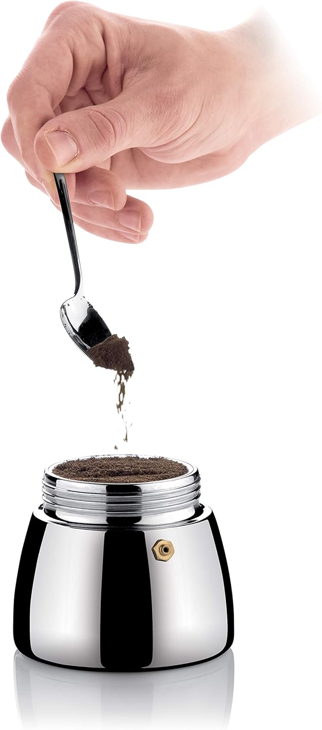 Tescoma Coffee Maker 2 Cups Monte Carlo, Assorted, 12 x 8.9 x 15.6 cm