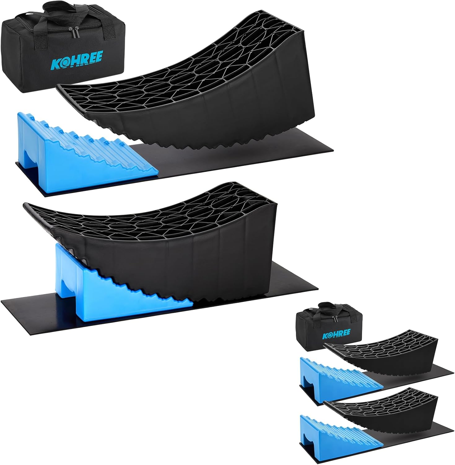 Kohree Large + Small RV Leveling Blocks Set