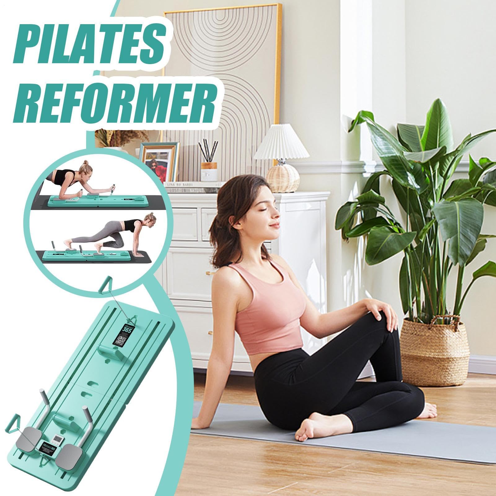 Pilates Board, Pilates Reformer | Piastra addominale multifunzione | Strumento fitness per l'allenamento nucleare e attrezzature per l'allenamento domestico