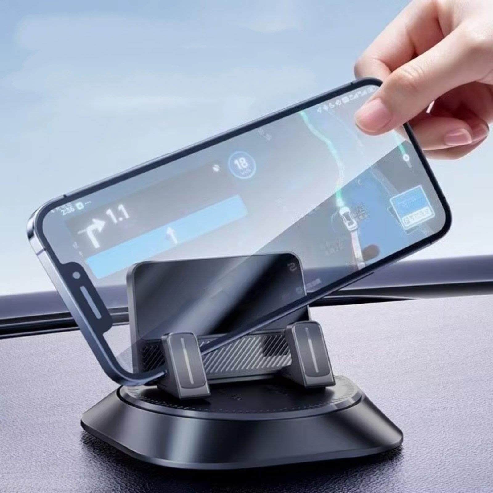 Staffa Supporto Cruscotto 360 Navigazione Mobile
