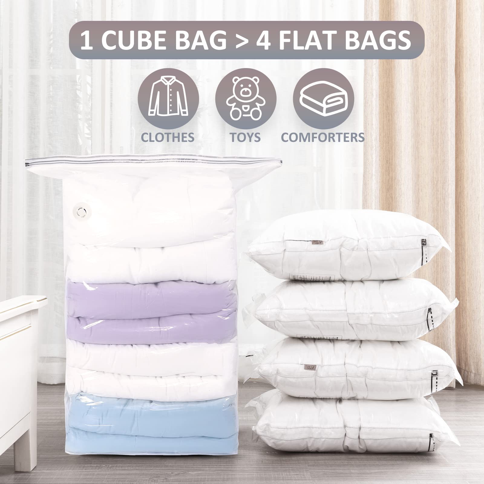 vacuum cube storage bags