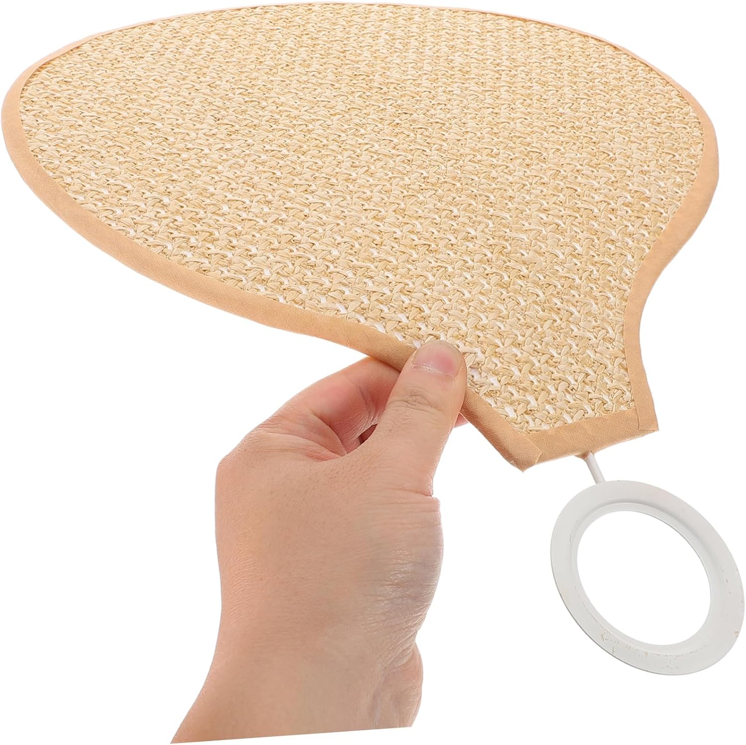 1set Petal Lamp Shade Replacement Soft Fabric Light Cover for Ceiling Table Floor Lamps Easy to Install Versatile Design Khaki Creates Cozy Lighting Atmosphere