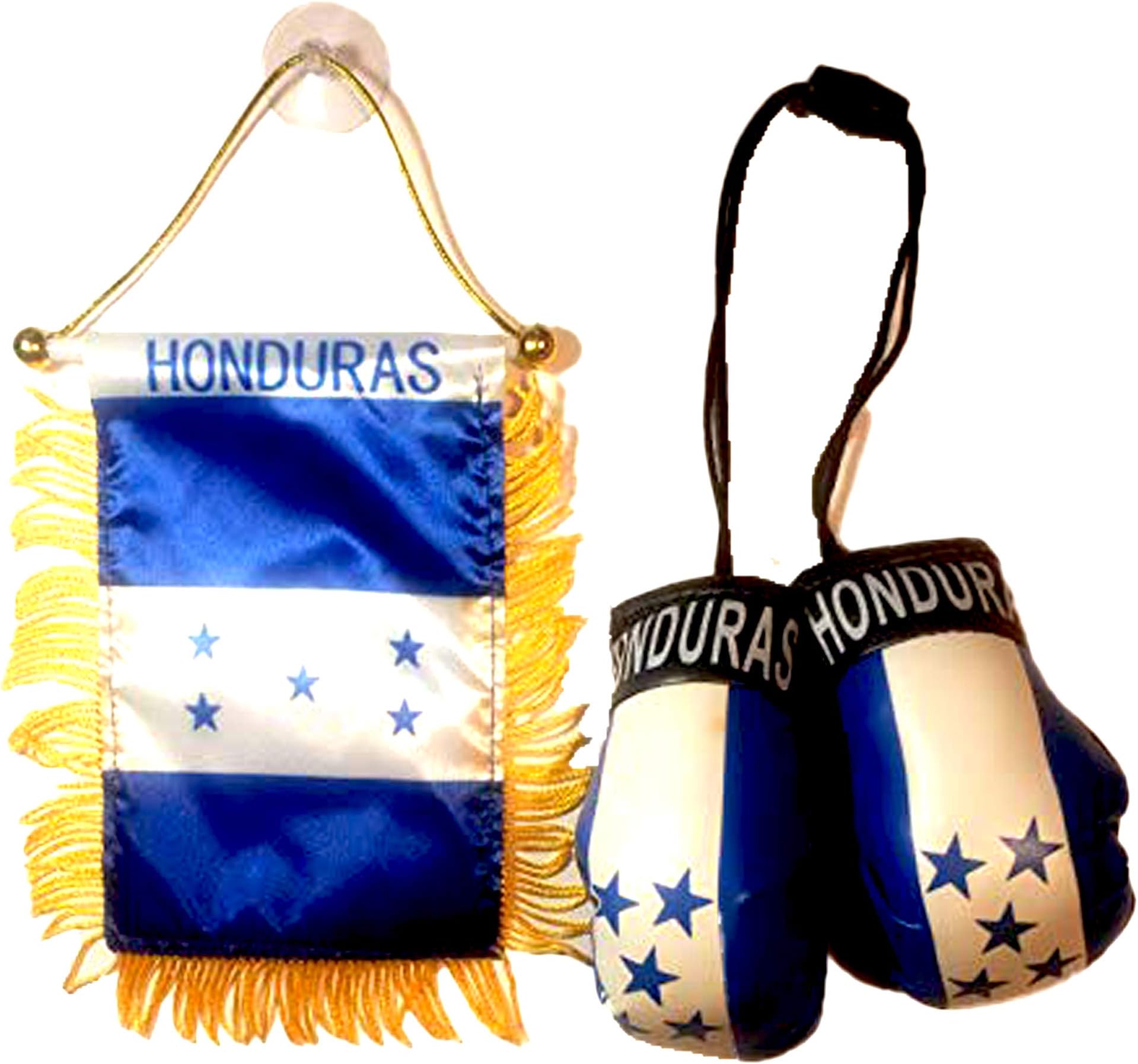 CANTENDO Honduras Window Hanging Flag,Mini Honduran Car