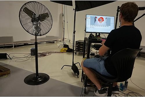 Miniatura 7 de TPI Ventilador de pedestal comercial CACU30P de 30"