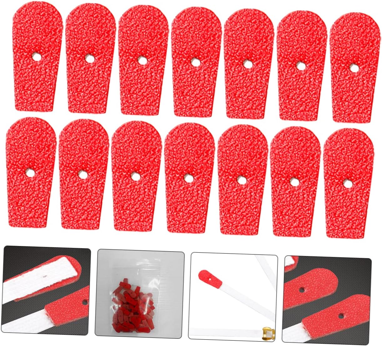 Vaguelly 5sets Piano Tuning Instrument Parts Piano Accessories Bridle Straps 90pcs*5