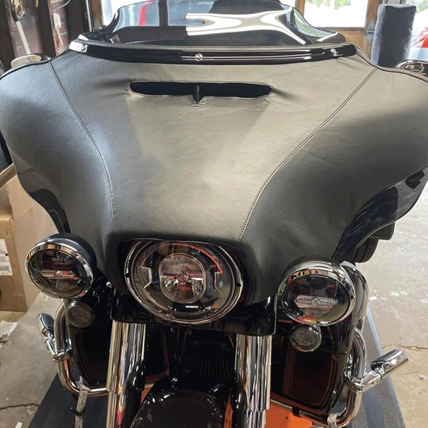 '14-'23 PU Fairing Bra Cover for Harley Electra Glide, Street Glide, Ultra Limited & Trike Models, Replaces Part# 57000307 (2014-2023)