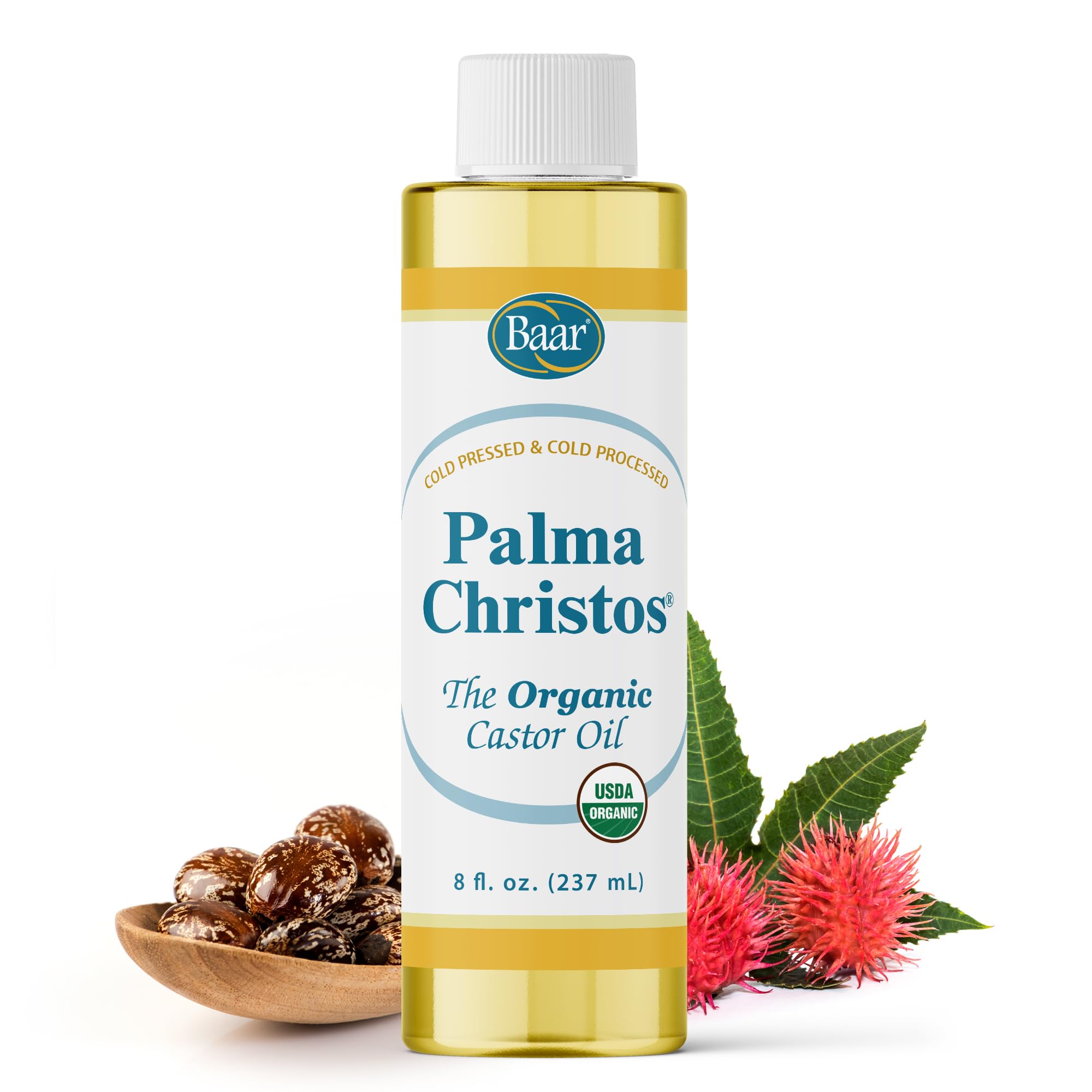 Baar Palma Christos, Organic Castor Oil, 8 oz