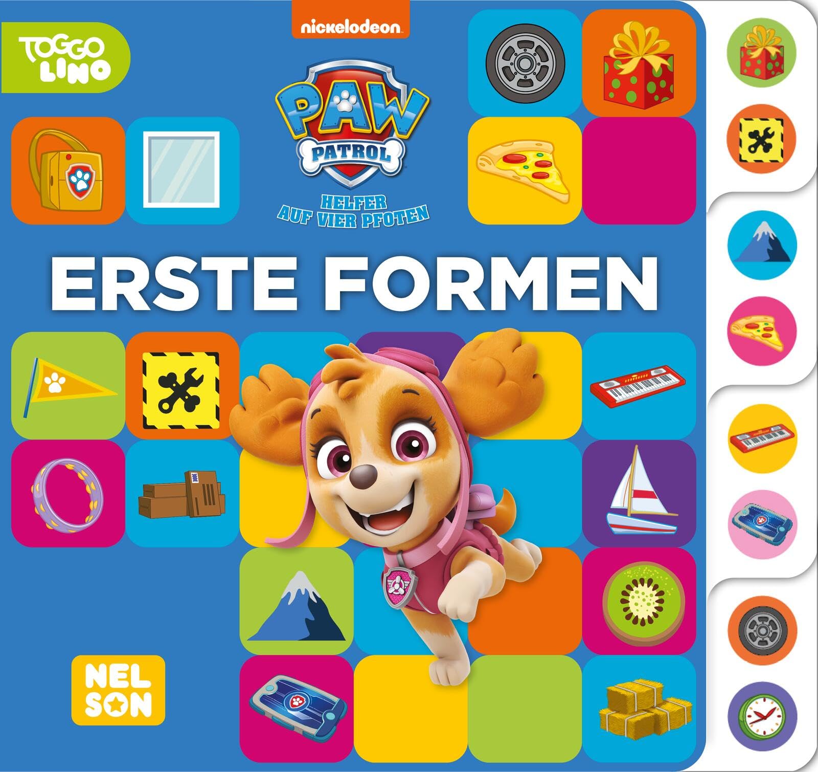  PAW Patrol Lernbuch: Erste Formen: Pappbilderbuch mit buntem Register Illustration 