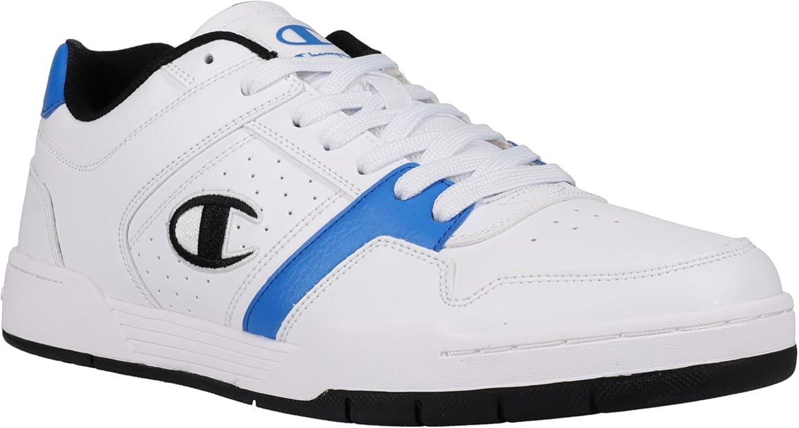 Champion Tênis masculino, Branco/Azul/Preto, 39 | Amazon.com.br