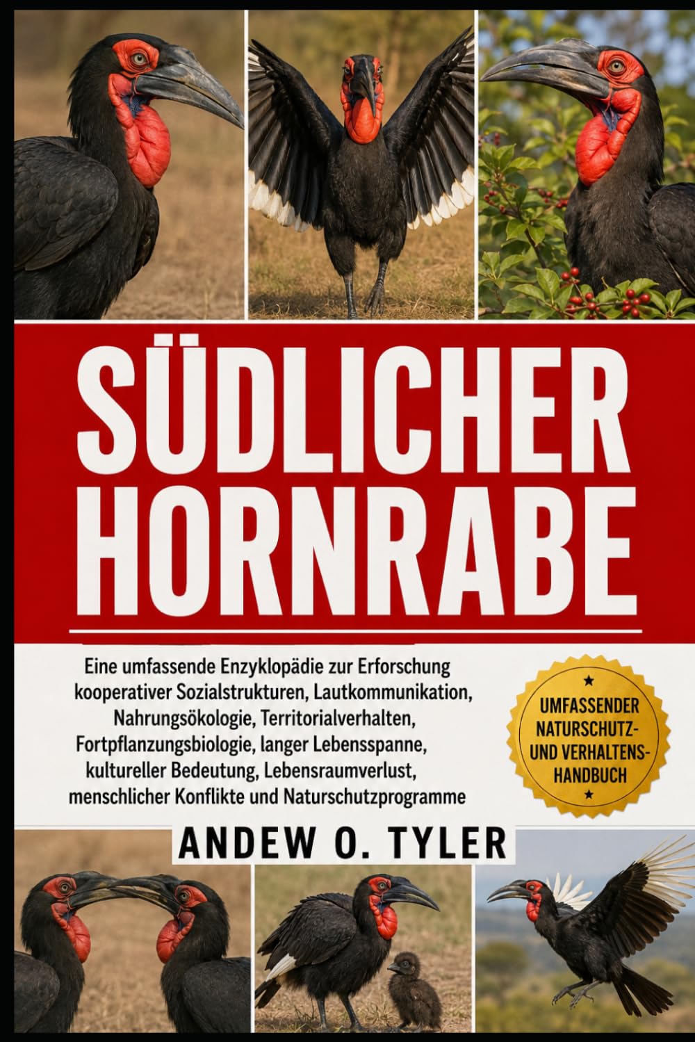 SÜDLICHER HORNRABE: Eine umfassende Enzyklopädie zur Erforschung kooperativer Sozialstrukturen, Lautkommunikation, Nahrungsökologie, ... Bedeutung, Lebensraumverlust, menschlic