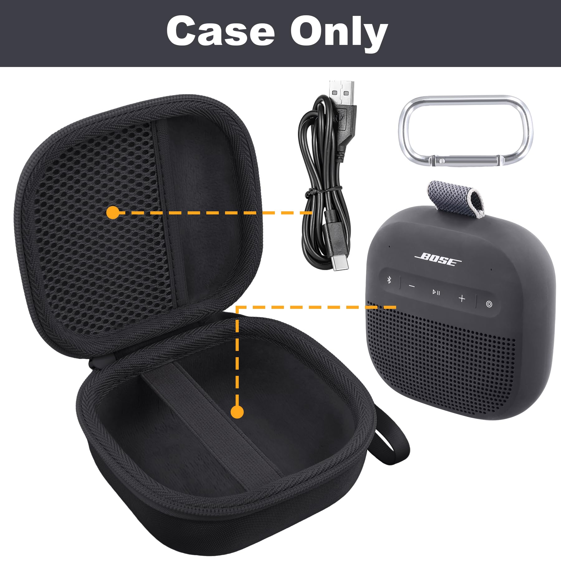 Amazon.com: Aenllosi Case for Bose New SoundLink Micro 2nd Gen