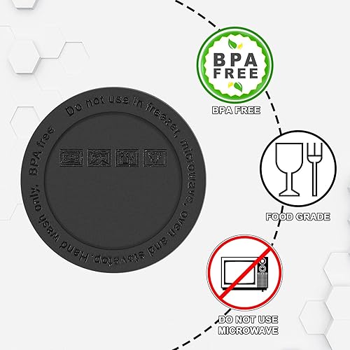 Miniatura 3 de XccMe Parte inferior de goma para vasos de sublimación, paquete de 24 protectores de silicona antideslizante con adhesivo 3M para vasos de vino,