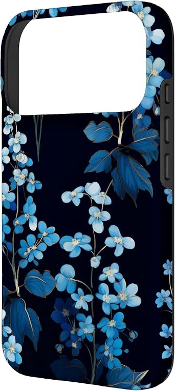 Blue Cohosh Pattern Case for iPhone 17 Pro