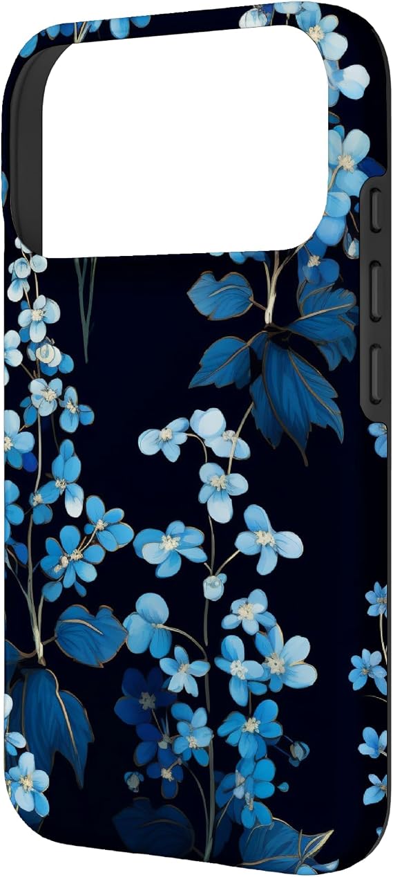 Blue Cohosh Pattern Case for iPhone 17 Pro