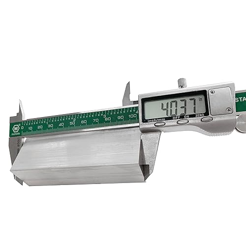 Miniatura 4 de Barra cuadrada de aluminio de 5 piezas 1 "X2" X4" 6061 Barra de aluminio T6511 Molino sólido Stock