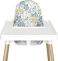 Vista 14 de Nibble and Rest Funda para inserto de silla alta, compatible con la silla alta IKEA Antilop, accesorio para silla alta con inserto a prueba