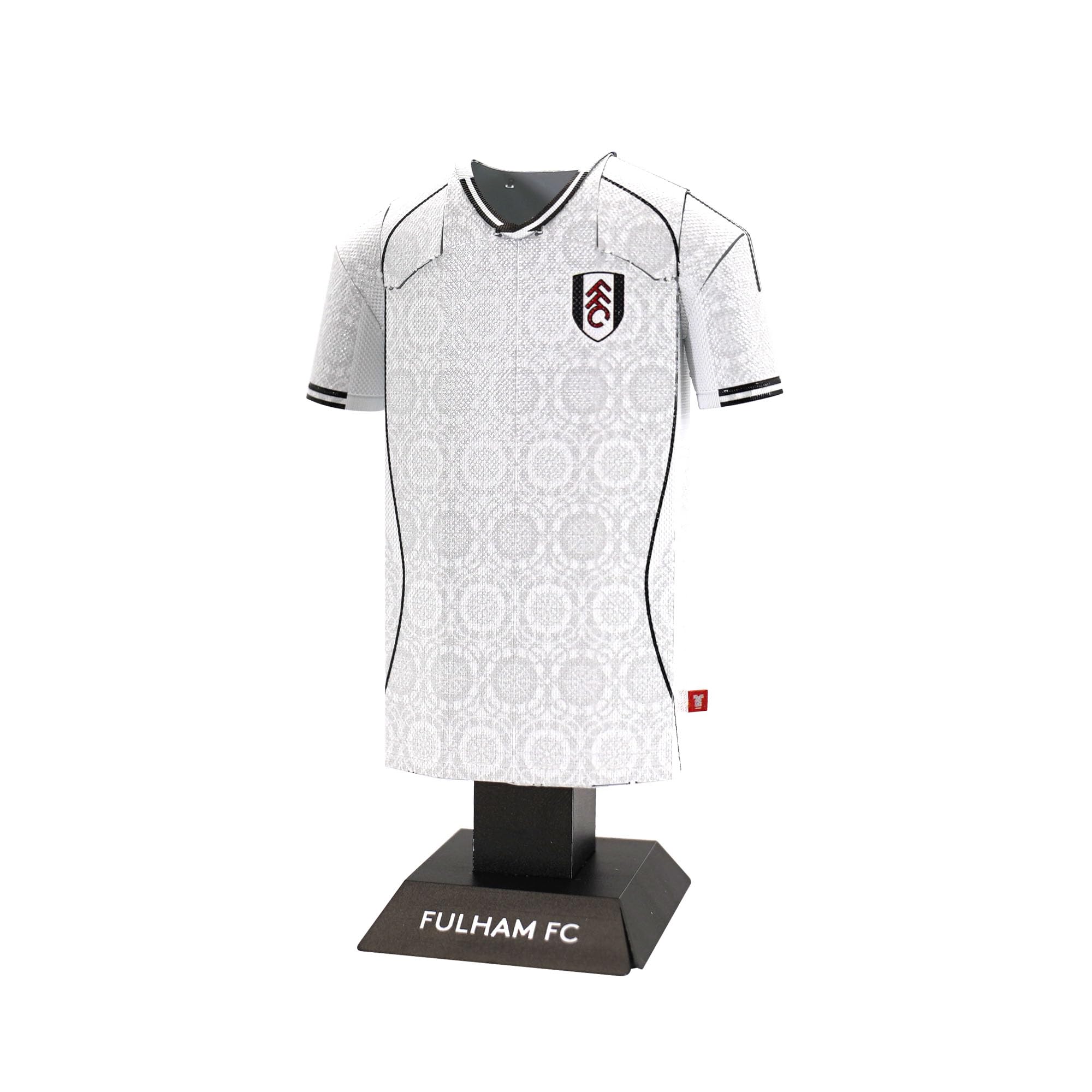 Fulham FC 25/26 Home Metal Football Shirt, Officially Licensed Miniature Alloy Replica Jersey Collectible Display Gift