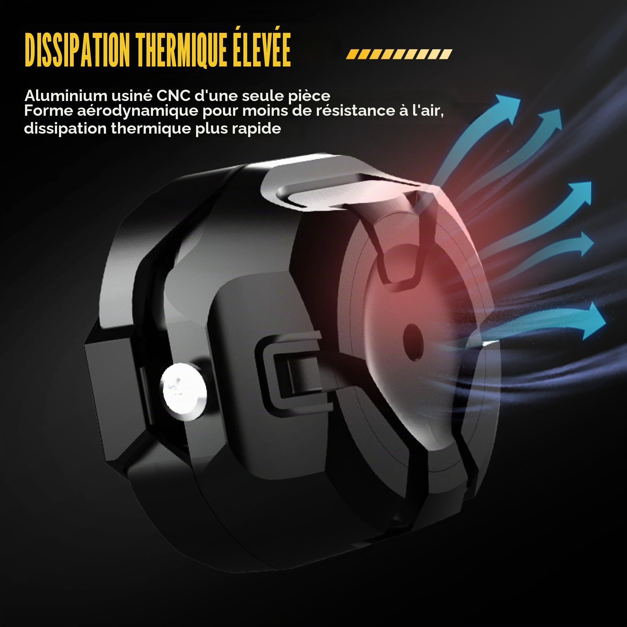Future Eyes X100 phare additionnel moto led feux auxiliaire moto homologué