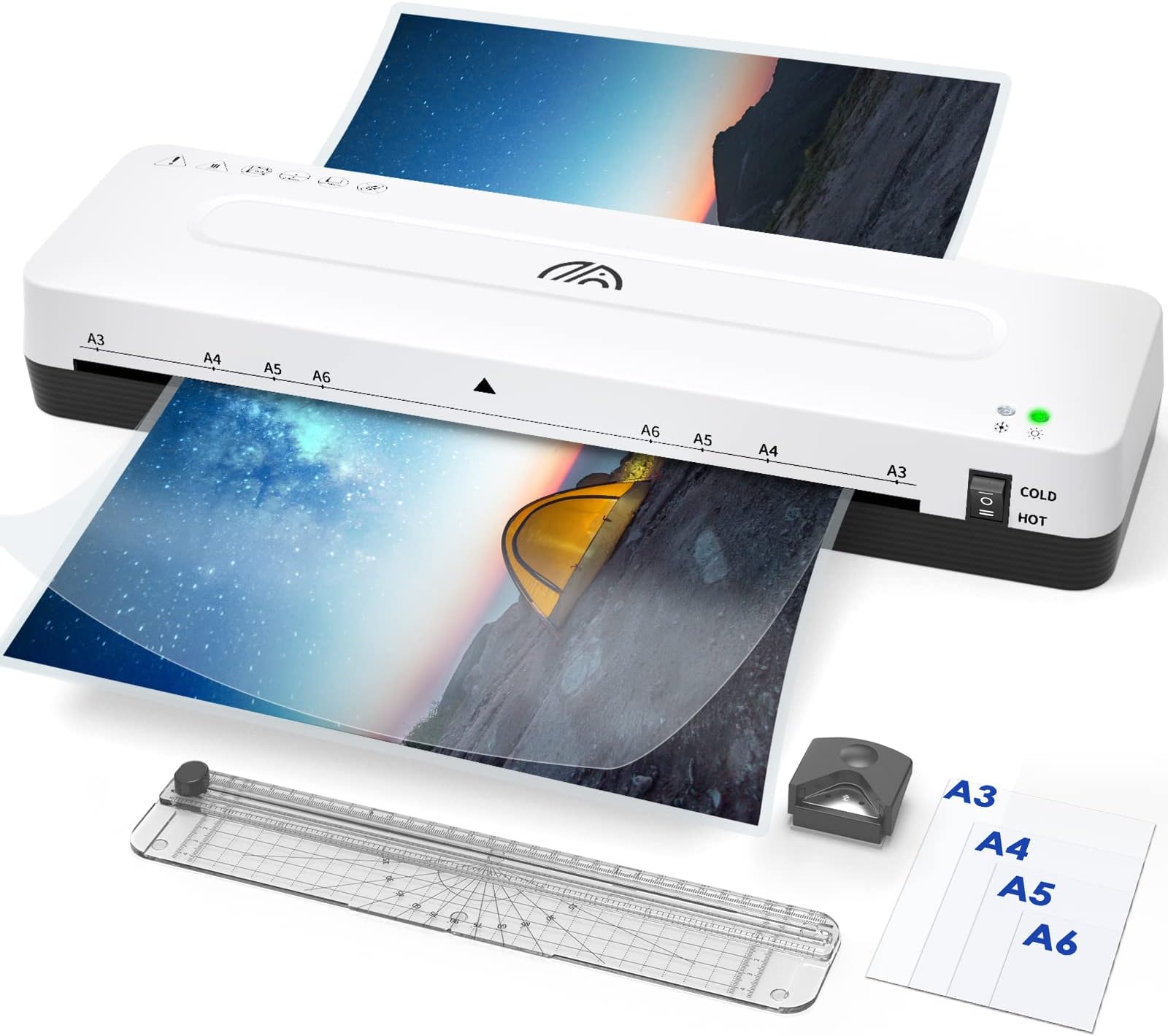 Laminatrice HP ProLam 600 Per Fogli A3 - Per Ufficio, Buste Da 75/125 Micron, Potente - Foto 8