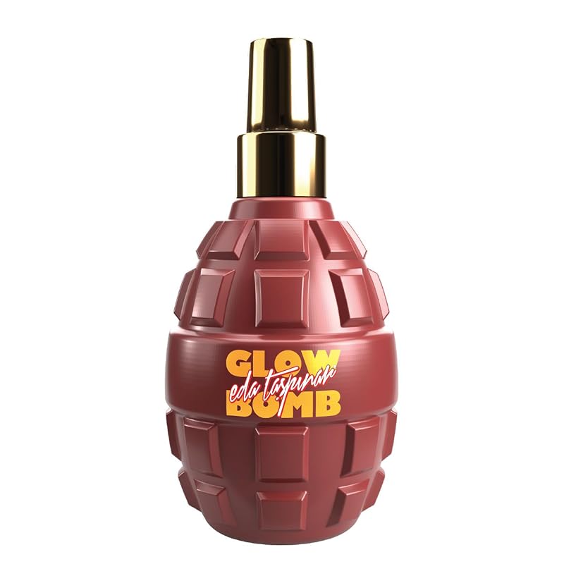 Eda Taşpınar Glow Bomb Bronzing Bomb óleo bronzeador com brilho dourado 200 mL