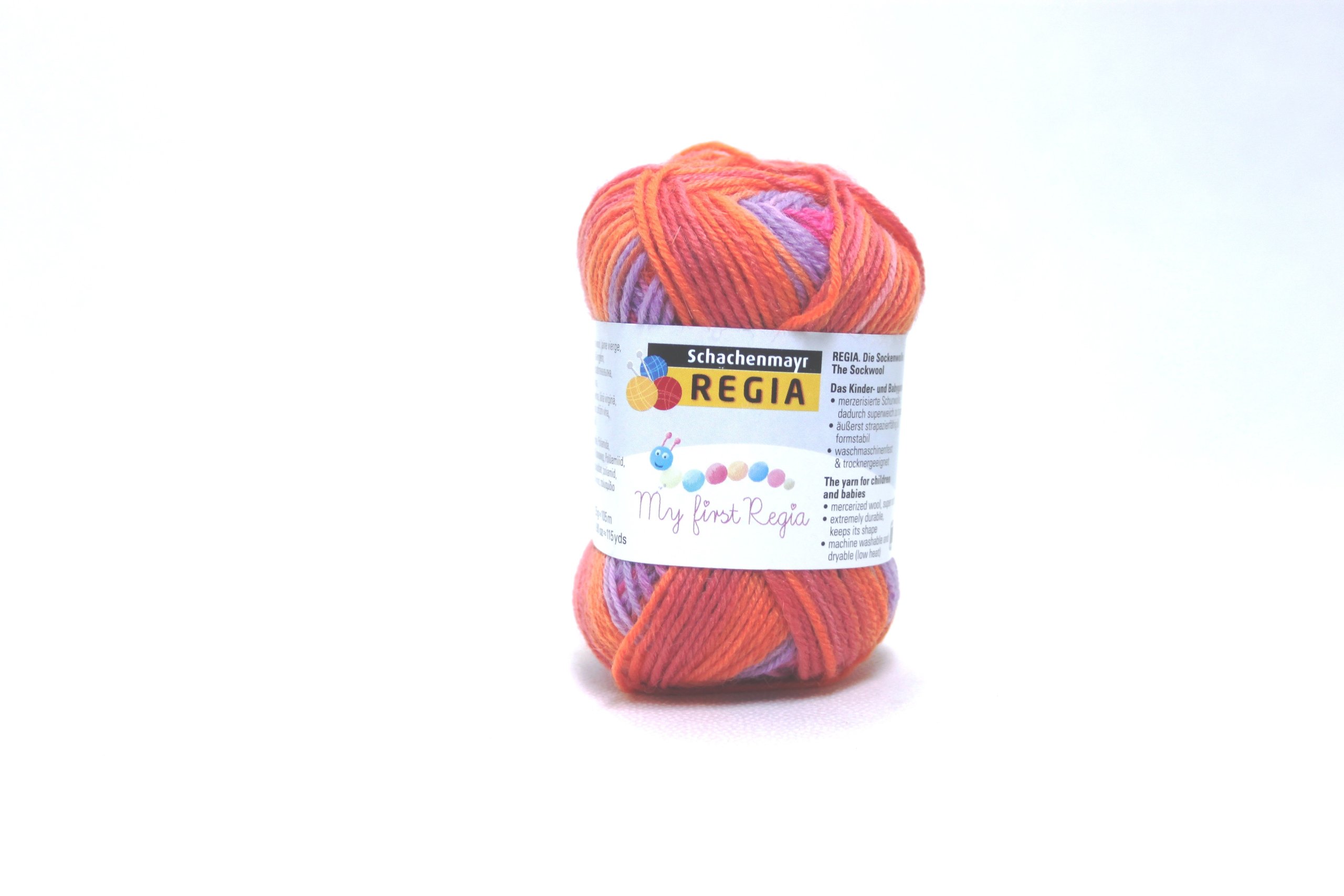 My First Regia 01890 Claudia 4-Ply 25g Knitting Yarn