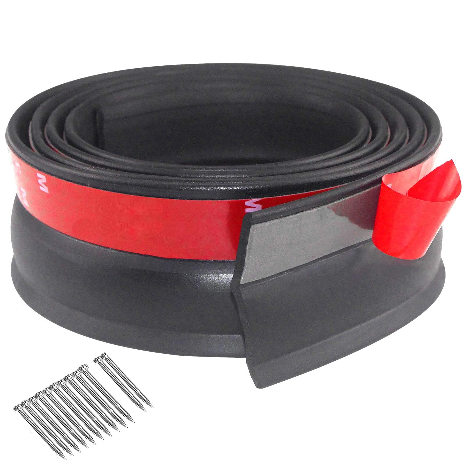 YQBFTC Garagentor Dichtung 3 meter Garagentor Gummidichtungs