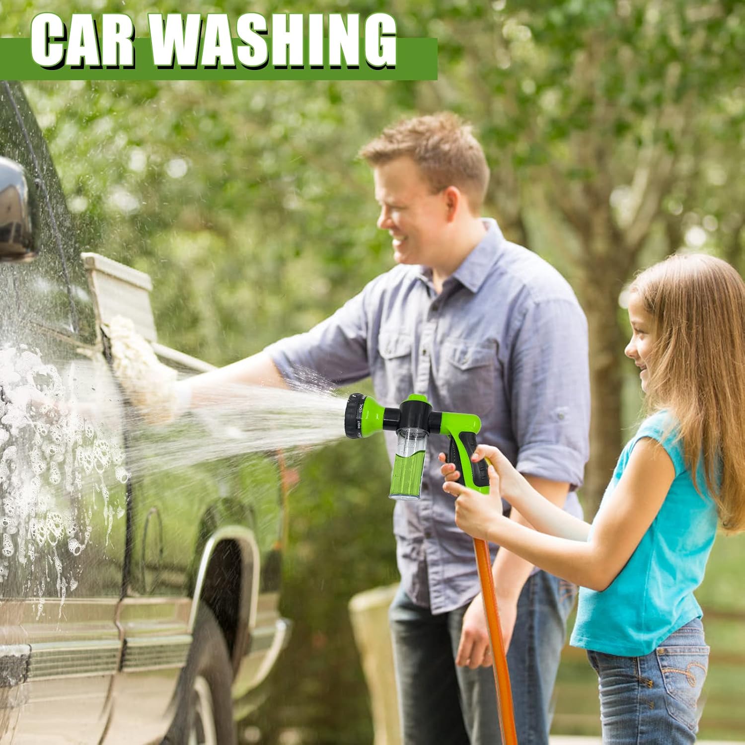 3.5oz/100ml 100ML water gun foam bottle garden hose soap bottle car wash home cleaning accessories for pet bathing car wash Soap cup can be attached to a foam sprayer with a hose nozzle