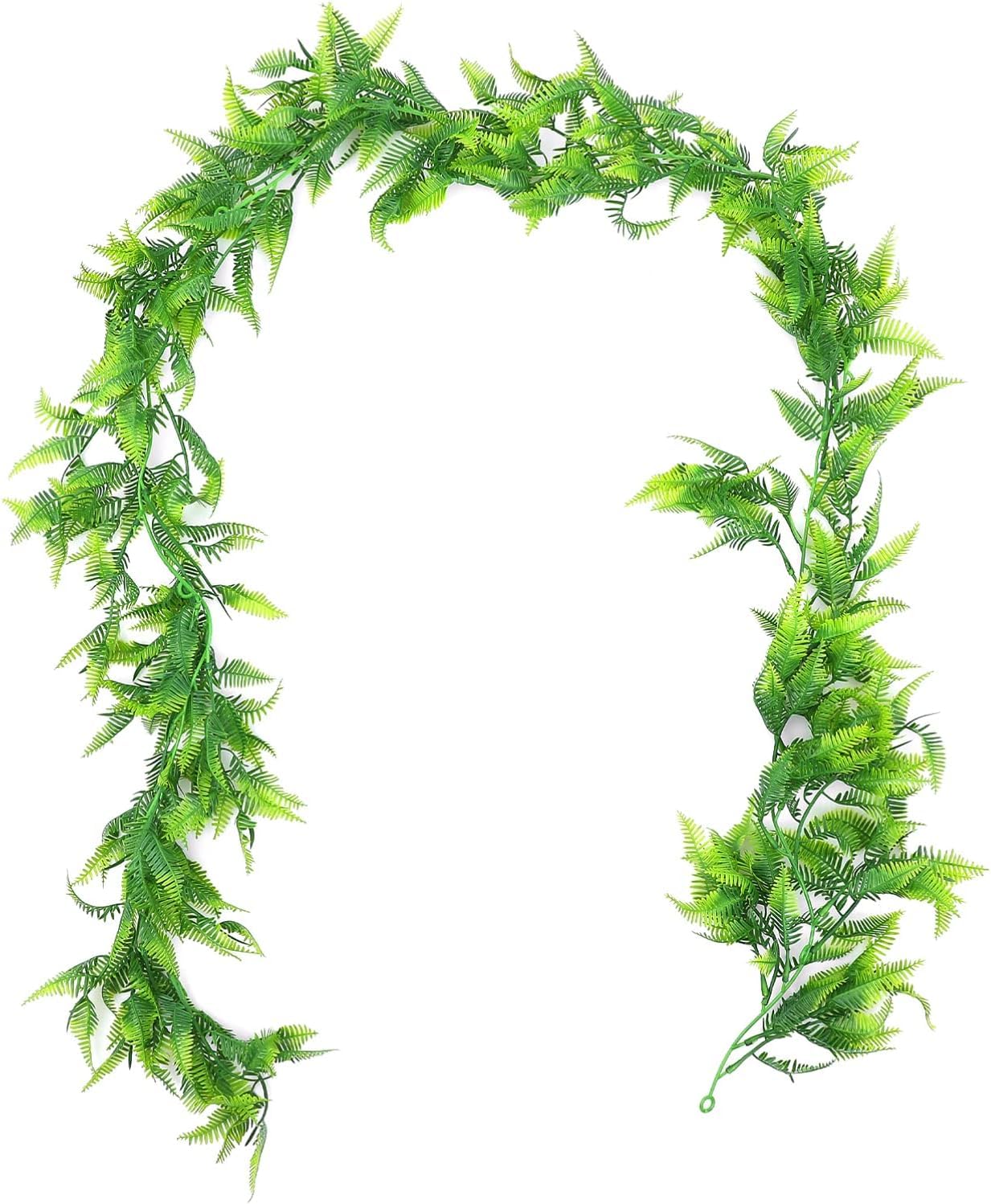 InLiMa Confezione da 7 ghirlande di foglie artificiali ghirlanda di edera artificiale vite di edera ghirlanda di vite artificiale foglie di edera finte