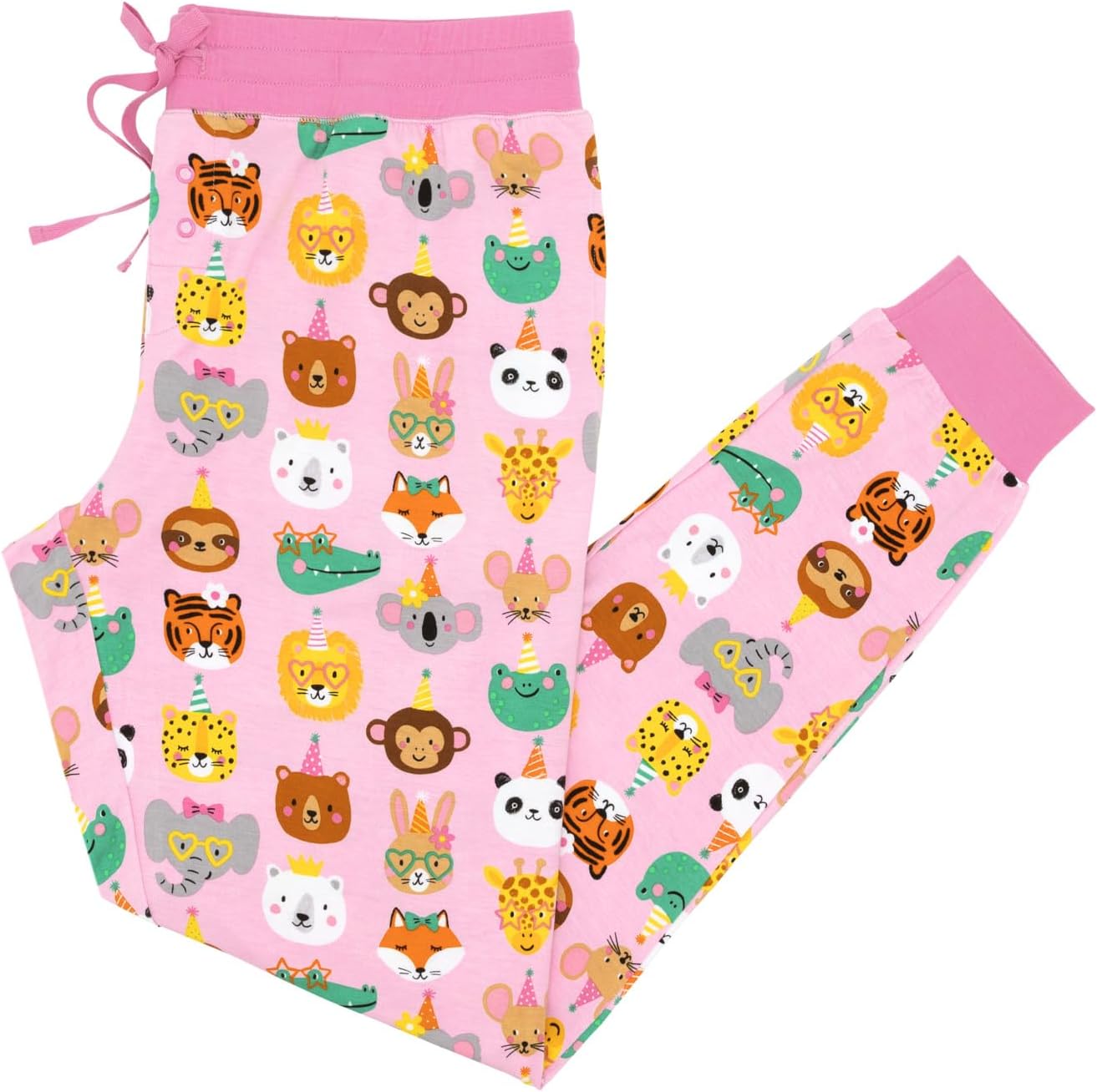 Little Sleepies Women's Pajama Bottoms, Jogger-Style Comfy PJ Pants, Viscose from Bamboo Pajamas, Family Matching Outfits