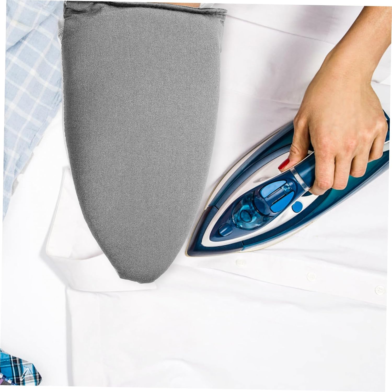 Pointed Ironing Mitt Large Sponge Waterproof Fabric for Jackets