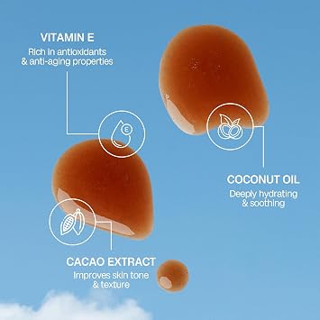 زيت دباغة كاكاو بالي للجسم Spf 15 | للشمس العميقة الطبيعية المظهر تان جلو | زيت دباغة الشمس المرطب المصنوع من الكاكاو العضوي، صبغة الشوكولاتة | نباتي، خالي من القسوة، أسترالي الصنع (100 مل/3.4 أونصة سائلة)
