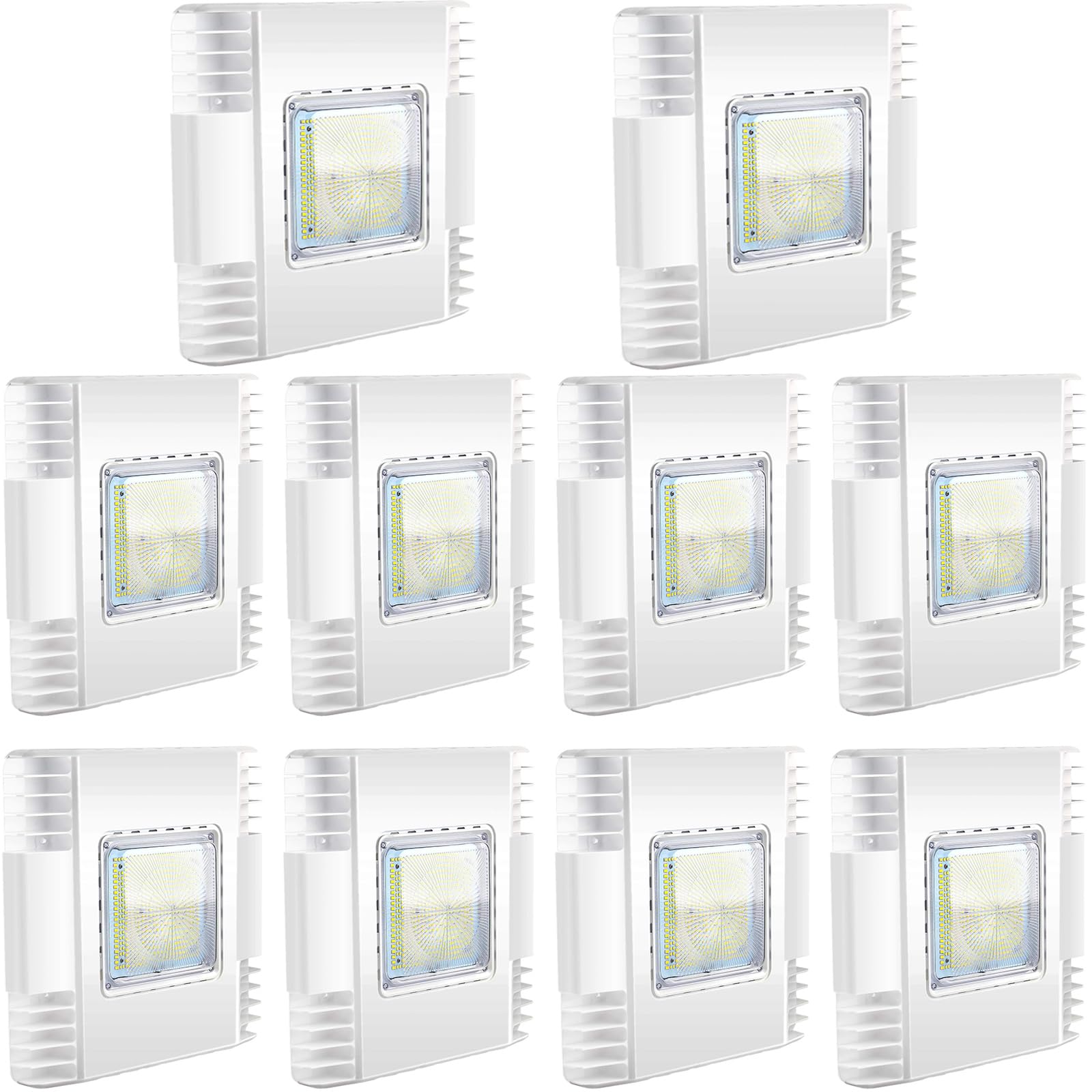 150W LED Canopy Gas Station Light 21000LM 5700K Surface Mount Carport Ceiling Light 600W HID HPS Equivalent IP65