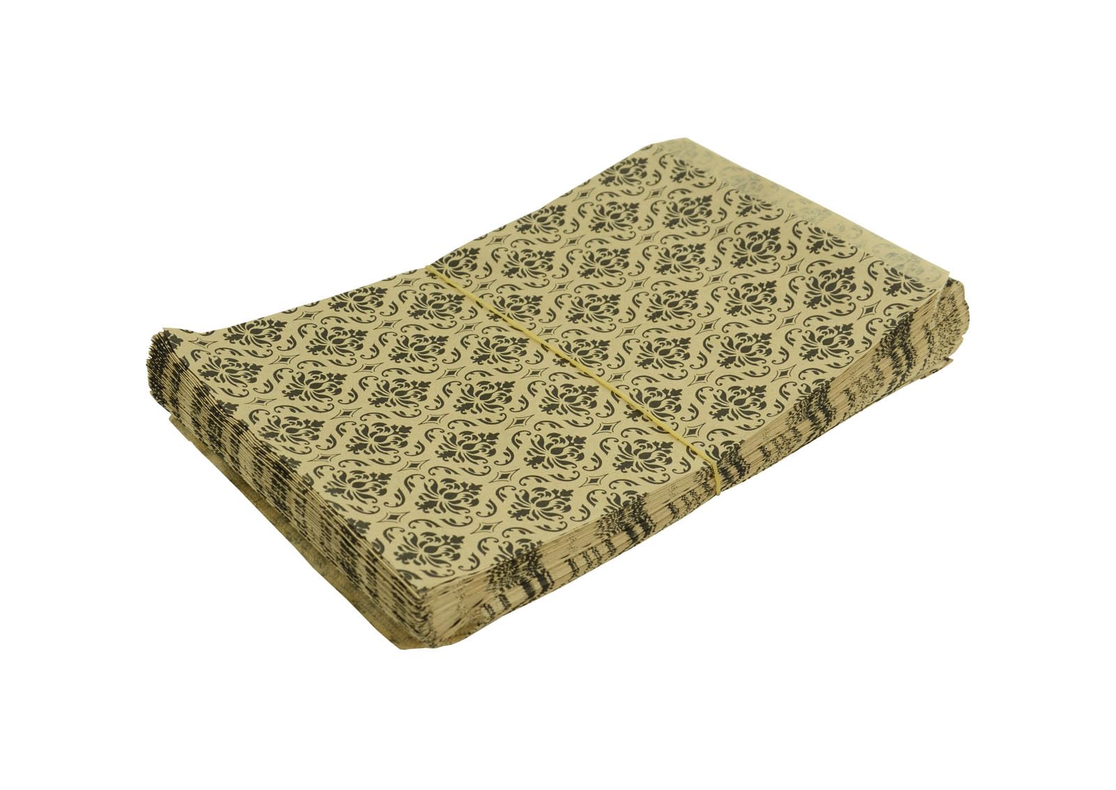 100 Damask Print Paper Gift Bags (6 x 9inches) Jewellery Box Presentation Gift Shop Packaging