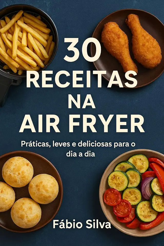 30 Receitas na Air Fryer: Práticas, leves e deliciosas para o dia a dia
