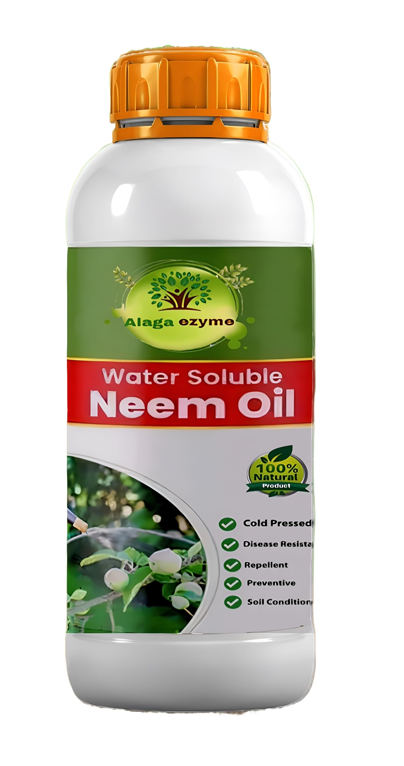 Alagaezyme Effective Neem Oil Solution for Plant Health - Pesticide Alternative - 10000 PPM for Plants | Water soluble Neem Pesticide Good for Plant Health | Controls (100 ml) (B0CSZ955WJ) Amazon Price History, Amazon Price Tracker