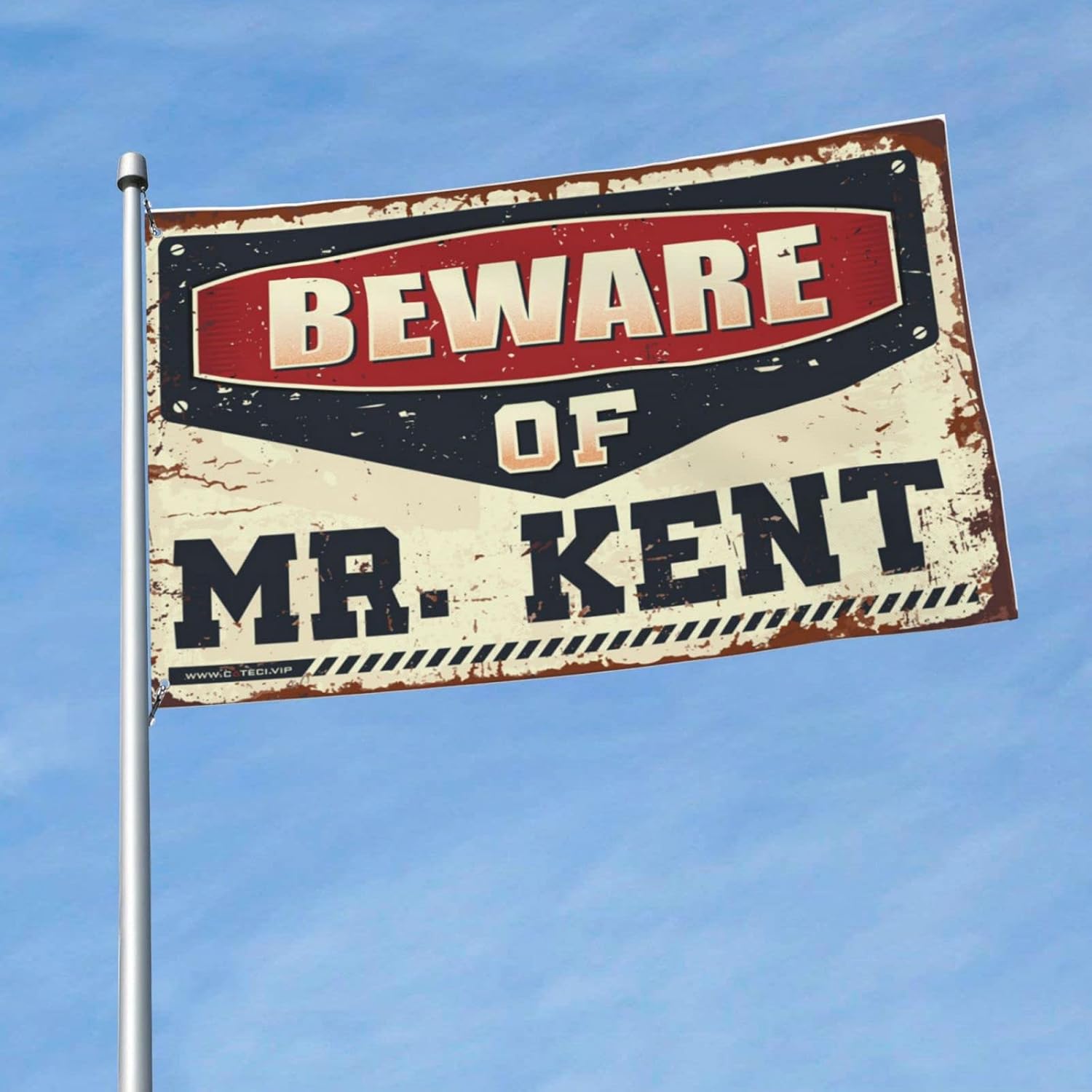 Funny Flags For Room Guys Beware Of Mr. Kent Flag Lake House Decor Door Decorations For Bedroom
