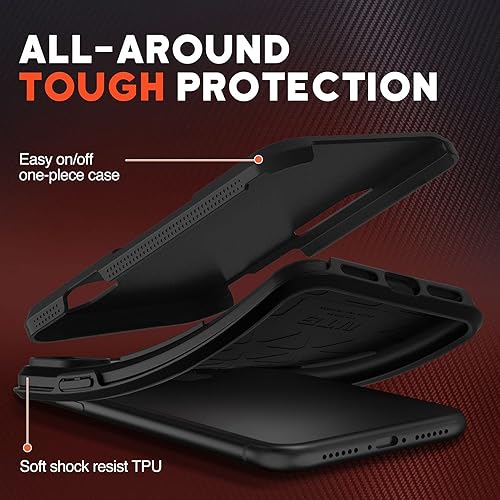 Miniatura 3 de NTG - Funda para iPhone XR 1 generación, protector sólido de gran resistencia, fino, liviano, antigolpes, para iPhone XR, 6.1 pulgadas