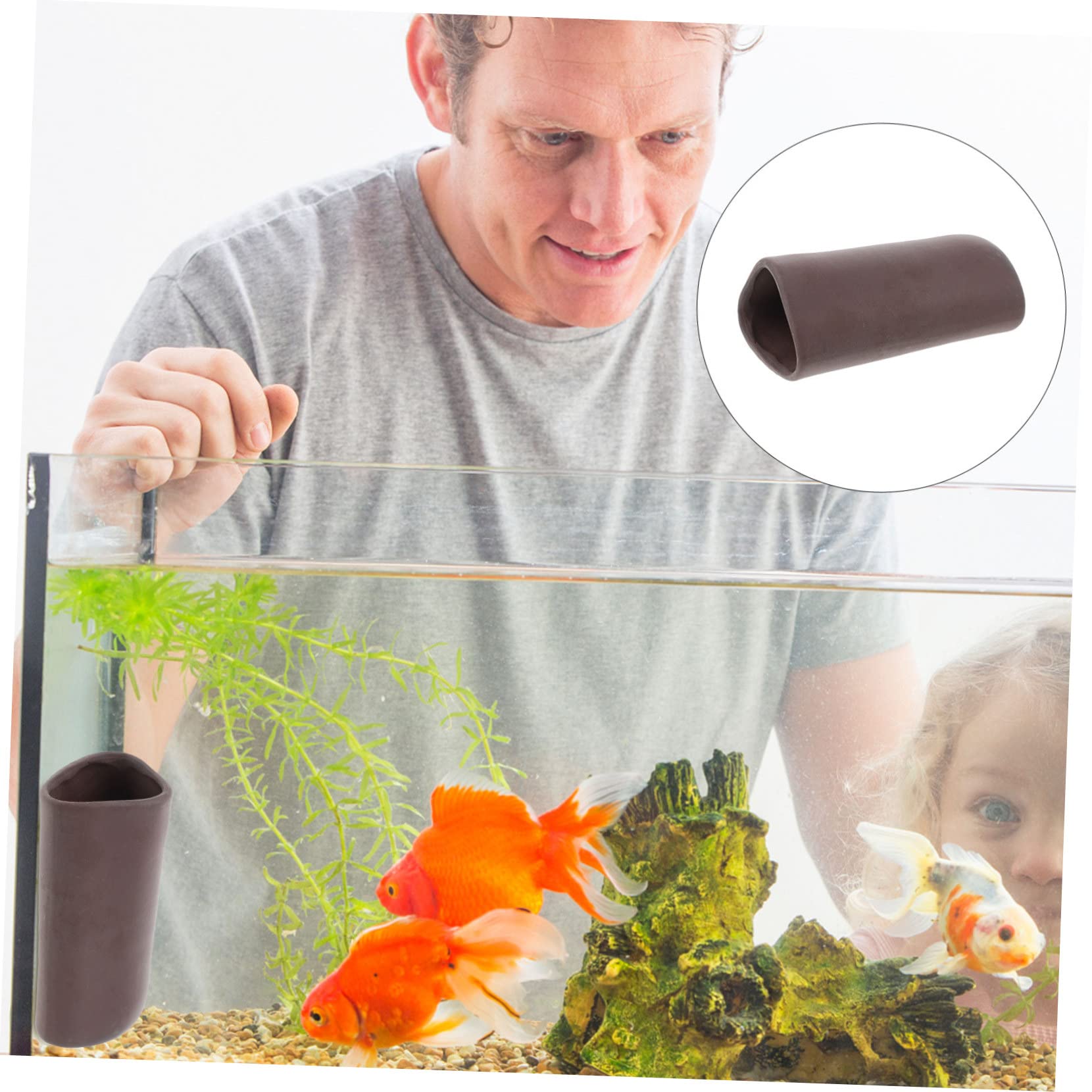 BESPORTBLE 3stücke Aquarium Versteck Höhle Für Garnelen Und Fische Natürliche Dekoration Für Aquarien Als Fischlaichplatz Für Süßwasserumgebungen Leicht Und