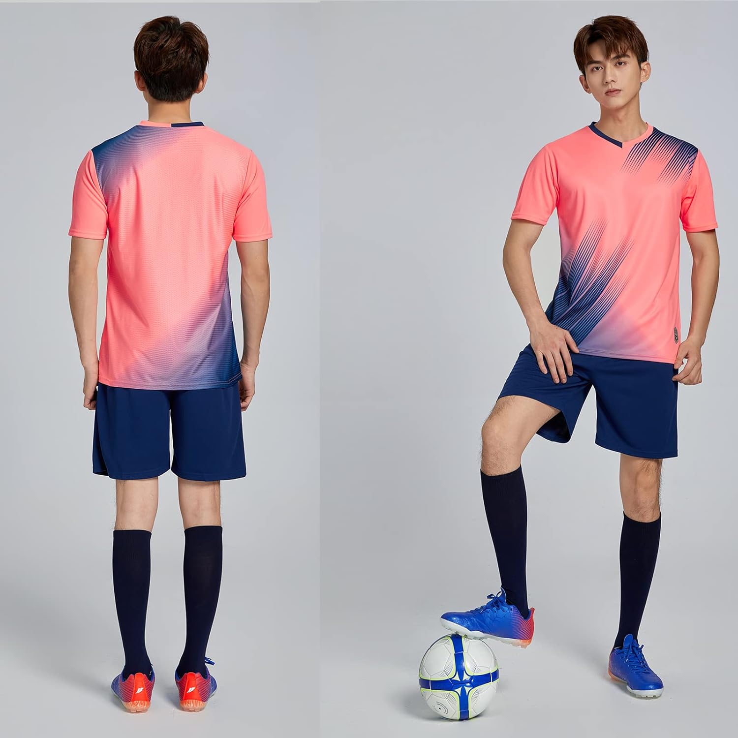 LAIFU Custom Soccer Jersey for Kids Soccer Uniforms for Men Women with Name Team Number Logo - Image 7