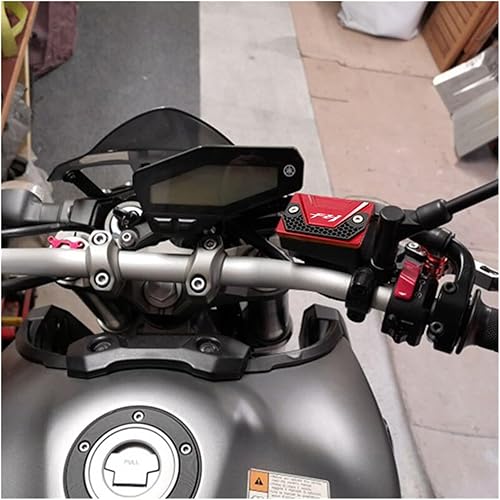 Miniatura 4 de Piezas de repuesto para Yamaha FZ1 FAZER FZ-1 2006-2015 Tapa de llenado de aceite de motor de motocicleta Cubierta de depósito de líquido de freno