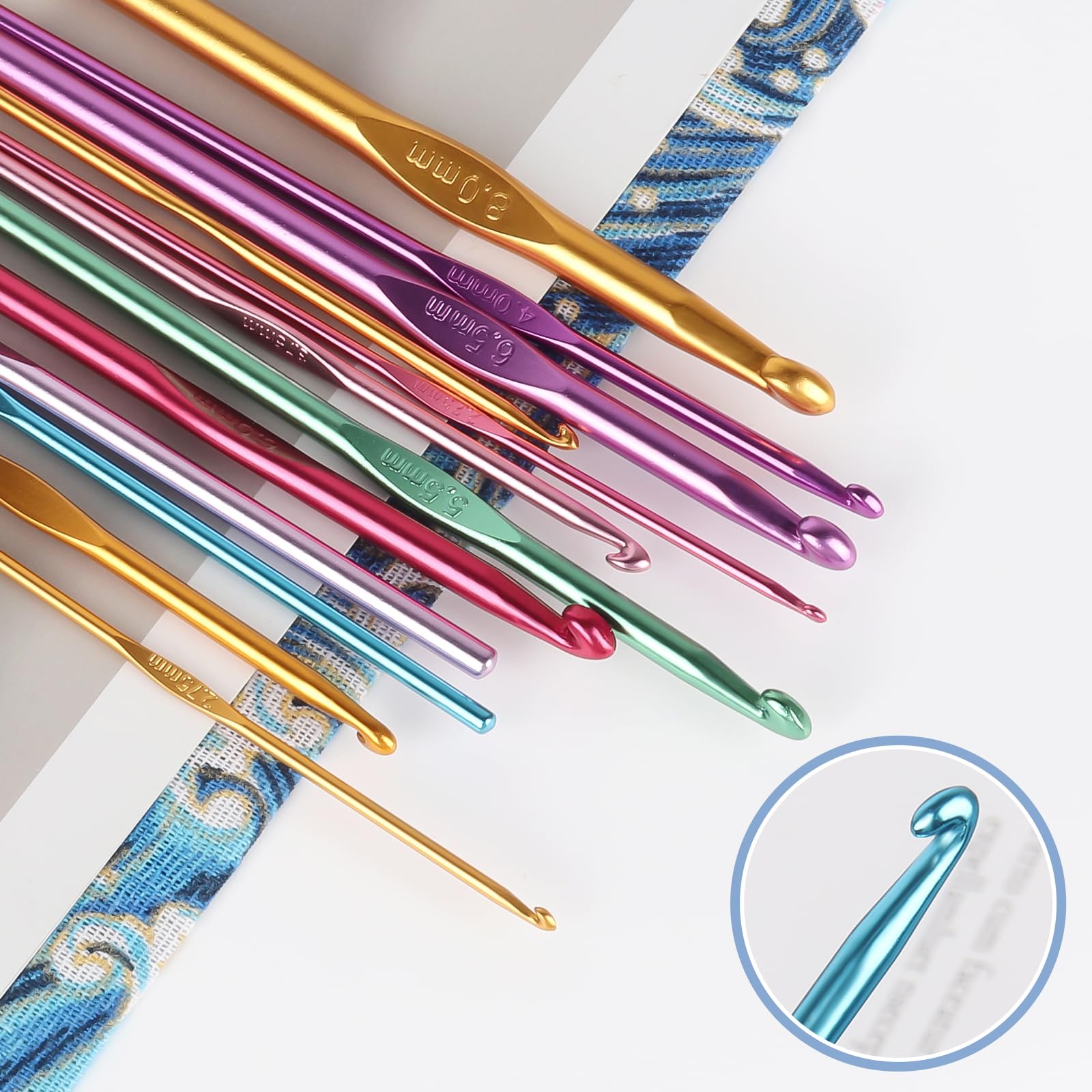 Coopay Kits De Crochet Pour Adultes Débutants, Comprend Crochets