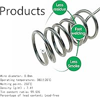 Vista 2 de Alambre de soldadura sin plomo Núcleo de colofonia Alambre de soldadura eléctrica Aleación fina Soldadura Sn99.3 Cu0.7 para soldadura eléctrica