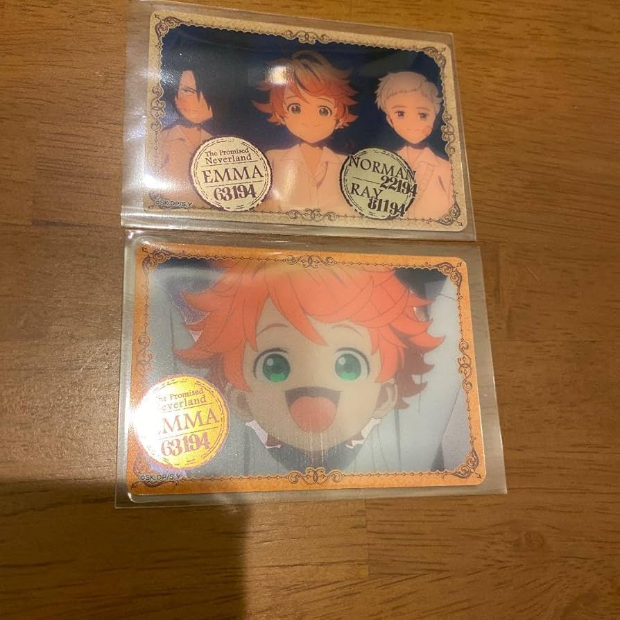 Amazon.co.jp: 約束のネバーランド エマ ノーマン レイ カード