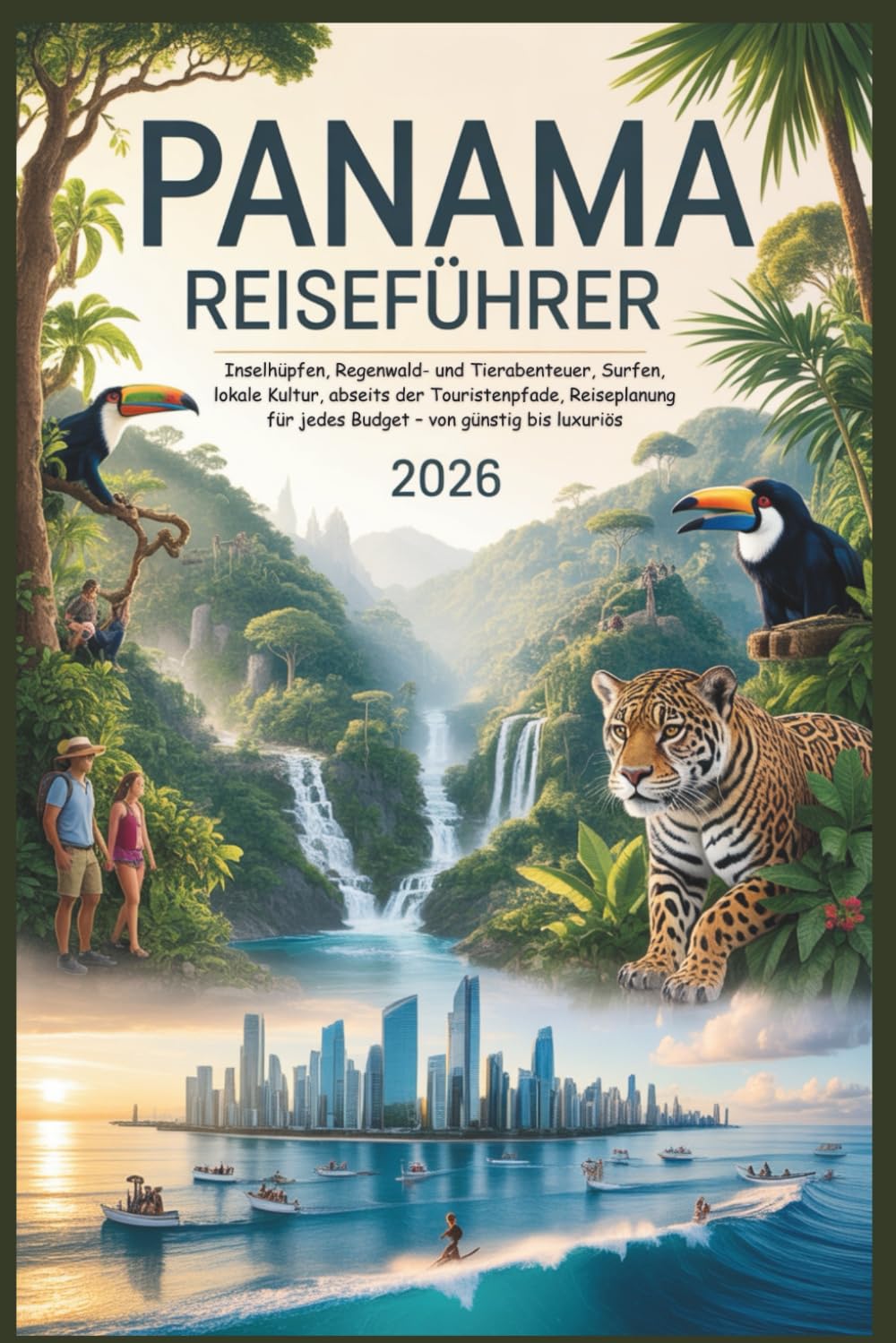 Panama Reiseführer 2026: Inselhüpfen, Regenwald- und Tierabenteuer, Surfen, Lokale Kultur, Abseits der Touristenpfade, Reiseplanung für jedes Budget – von günstig bis luxuriös
