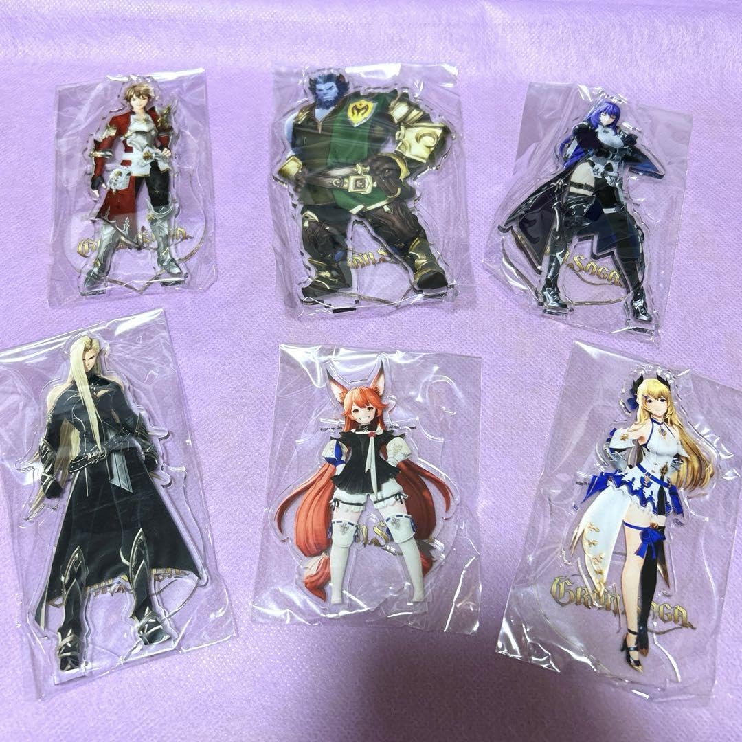 Amazon.co.jp: グランサガ アクスタ 6点セット : おもちゃ