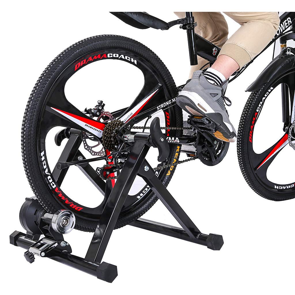 Bike Trainer Stand ,Magnetic Bicycle Stationary Stand for Indoor Exercise,Portable Bicycle Exercise 