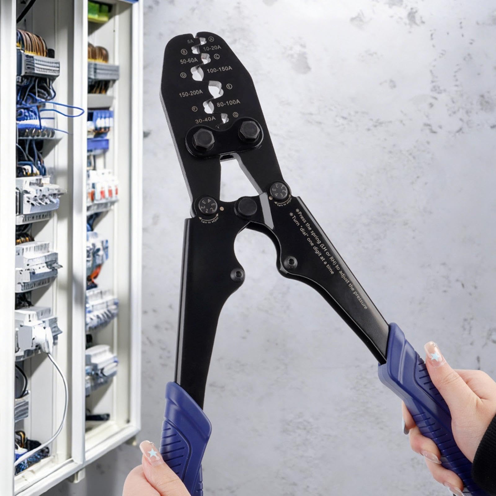 Oshhni Pinza a Becco Aperto Utensile Elettrico Utensile Terminale Acciaio Ad Alto Tenore di Carbonio